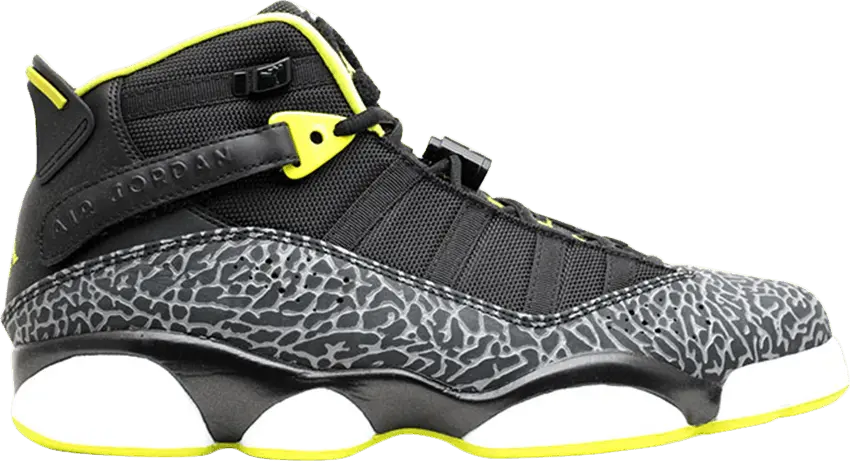  Jordan 6 Rings Venom Green