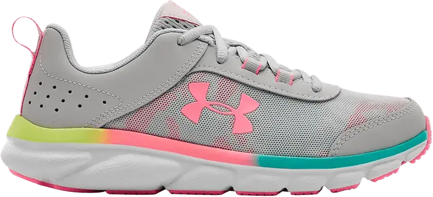  Under Armour Assert 8 GS &#039;Halo Grey Pink&#039;