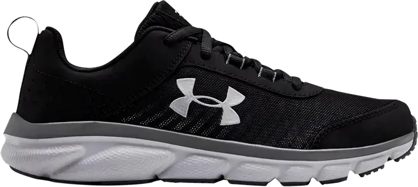  Under Armour Assert 8 GS &#039;Black Pitch Grey&#039;