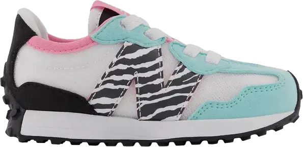  New Balance 327 Toddler Wide &#039;Zebra&#039;