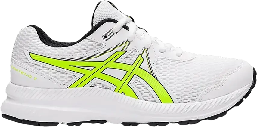  Asics Contend 7 GS &#039;White Hazard Green&#039;