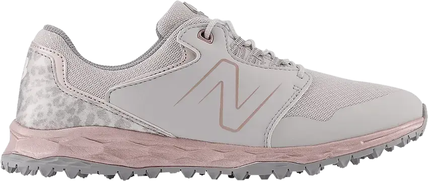  New Balance Wmns Fresh Foam LinksSL v2 Wide &#039;Grey Pink Leopard&#039;