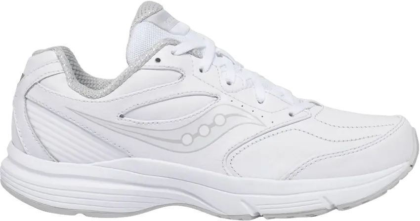 Saucony Integrity Walker 3 Extra Wide &#039;Triple White&#039;