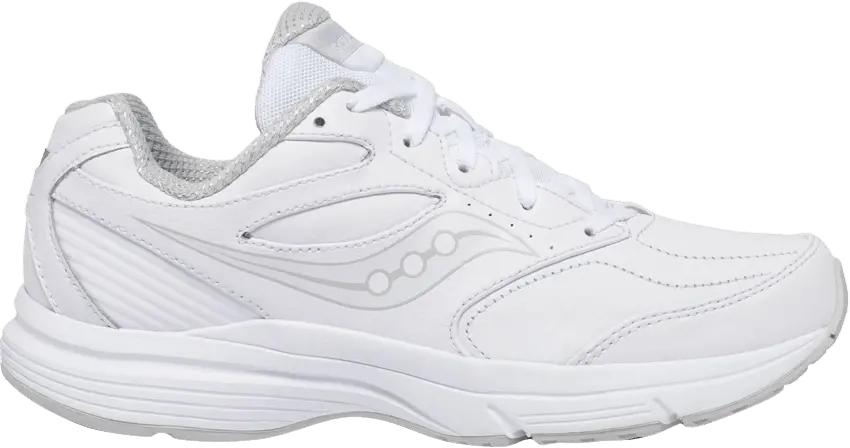  Saucony Integrity Walker 3 Extra Wide &#039;Triple White&#039;