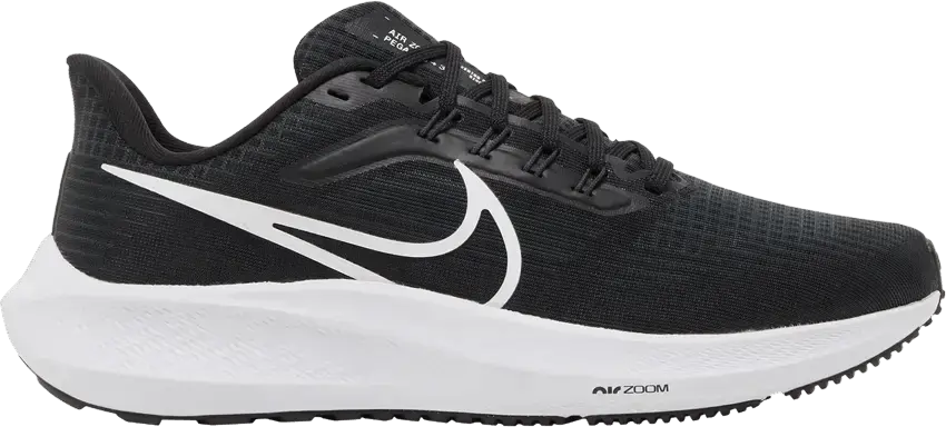  Nike Air Zoom Pegasus 39 Black White (Women&#039;s)