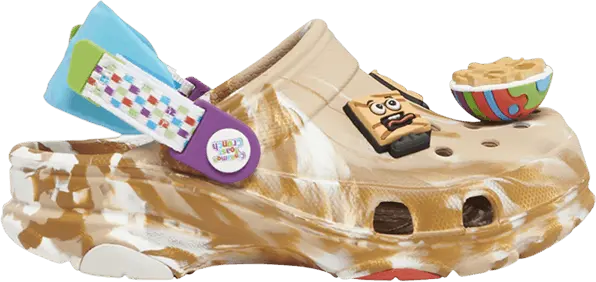  Crocs Cinnamon Toast Crunch x Classic All-Terrain Clog Toddler