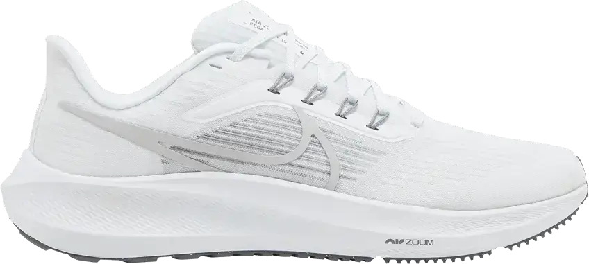  Nike Air Zoom Pegasus 39 White Grey Fog