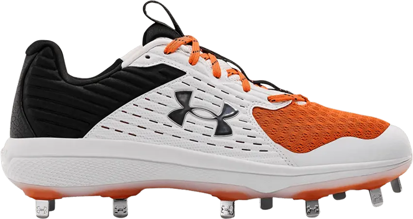  Under Armour Yard MT &#039;Black White Orange&#039;