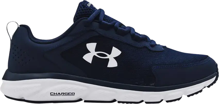  Under Armour Charged Assert 9 4E Wide &#039;Academy White&#039;