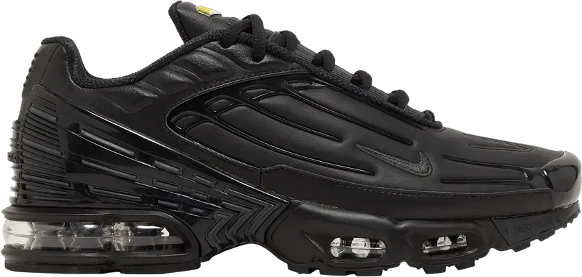  Nike Air Max Plus 3 Leather Black