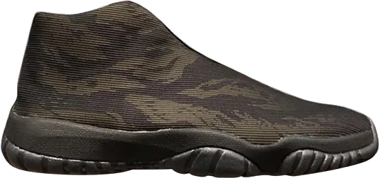  Jordan Future Black Metallic Gold Tiger Camo