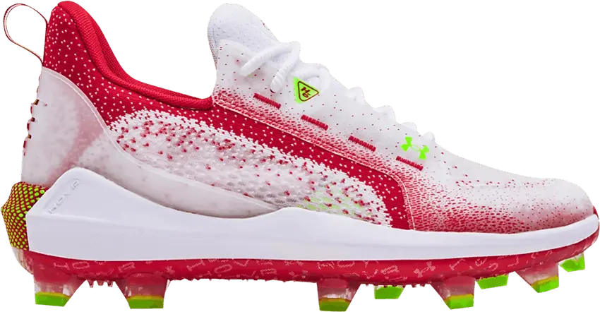 Under Armour Harper 6 Elite TPU &#039;White Red&#039;