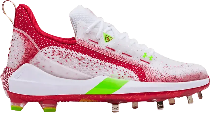  Under Armour Harper 6 Low ST &#039;White Red&#039;