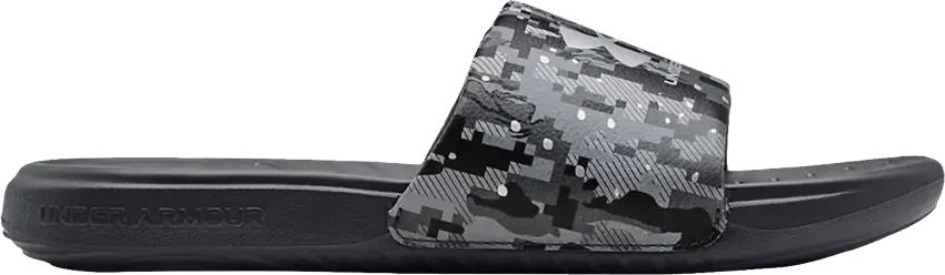  Under Armour Ansa Graphic Slide &#039;Pitch Grey Camo&#039;