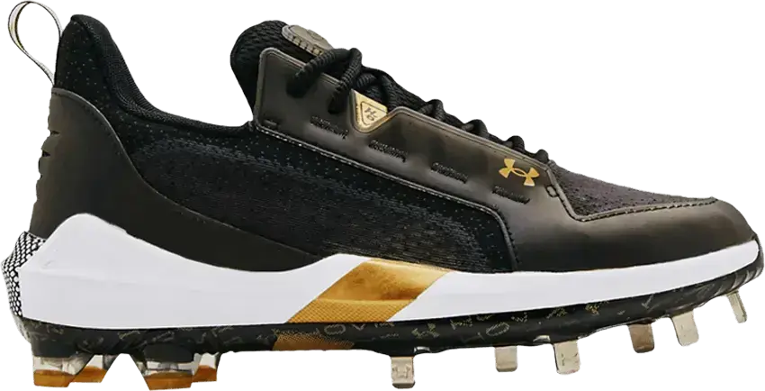 Under Armour Harper 6 Low ST &#039;Black Metallic Gold&#039;