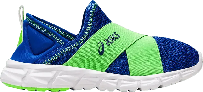  Asics Quantum Lyte Slip-On PS &#039;Illusion Blue Green Gecko&#039;
