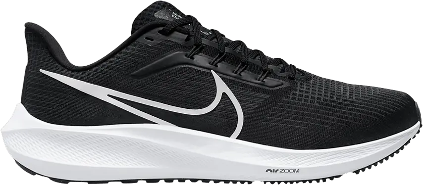  Nike Air Zoom Pegasus 39 Extra Wide &#039;Black Dark Smoke Grey&#039;