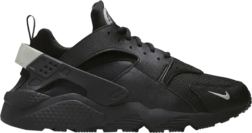  Nike Air Huarache &#039;Black Metallic Silver&#039;