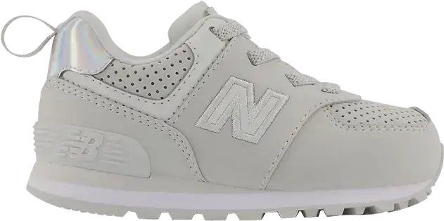  New Balance 574 Bungee Toddler Wide &#039;Summer Fog White&#039;