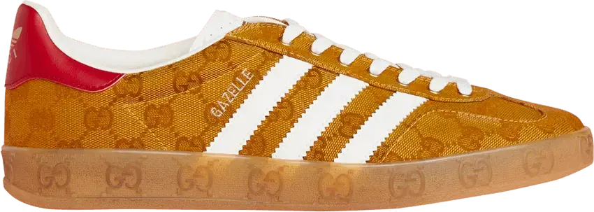  Adidas Gucci x Gazelle &#039;GG Monogram&#039;