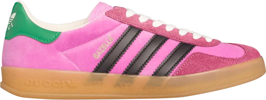 Adidas Gucci x Wmns Gazelle &#039;Pink Velvet&#039;