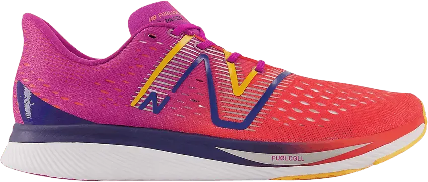  New Balance FuelCell SuperComp Pacer 2E Wide &#039;Electric Red Magenta Pop&#039;