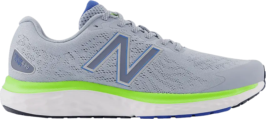  New Balance Fresh Foam 680v7 &#039;Arctic Grey Pixel Green&#039;