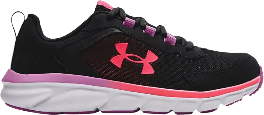  Under Armour Assert 9 AC GS &#039;Black Jellyfish&#039;