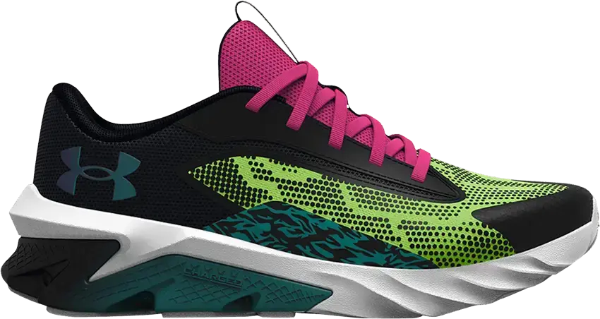  Under Armour Scramjet 4 Wild PS &#039;Black Quirky Lime&#039;