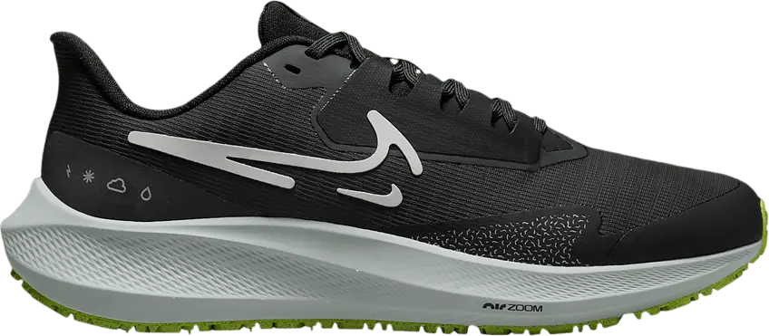  Nike Wmns Air Zoom Pegasus 39 Shield &#039;Black Dark Smoke Grey&#039;