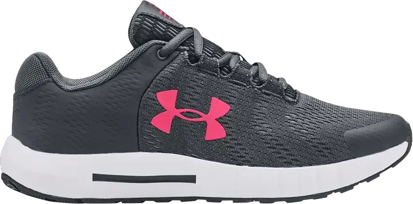 Under Armour Micro G Pursuit GS &#039;Pitch Grey White&#039;