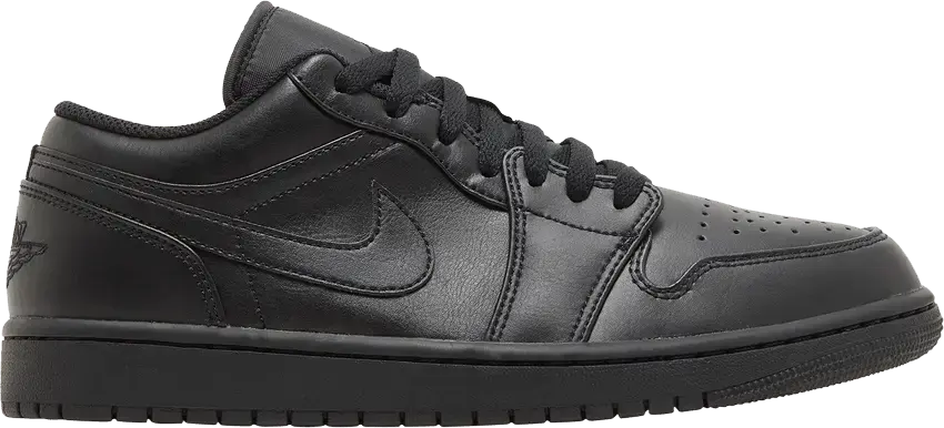  Jordan 1 Low Triple Black (2022)