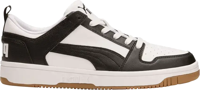  Puma Rebound LayUp Low SL &#039;White Black&#039;