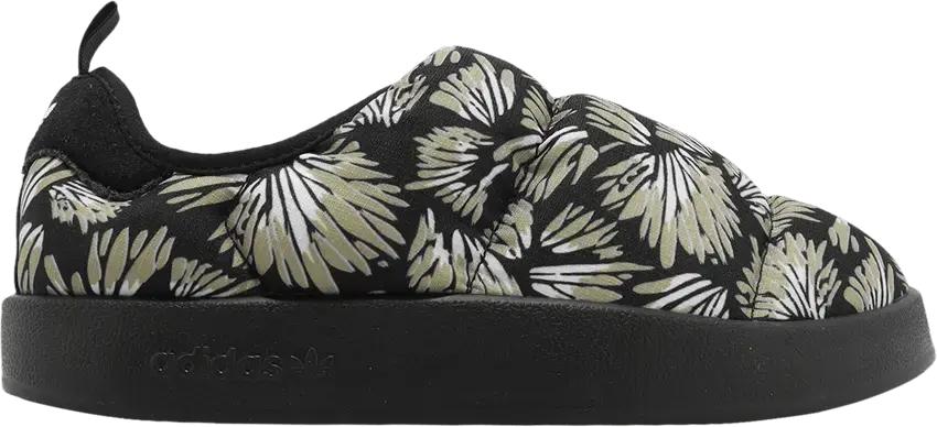 Adidas Wmns Puffylette &#039;Floral - Black&#039;