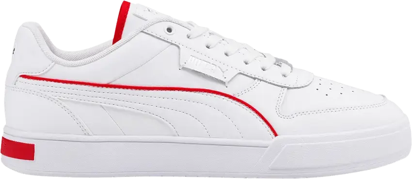  Puma Caven Dime &#039;White High Risk Red&#039;