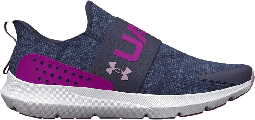  Under Armour Surge 3 Slip GS &#039;Tempered Steel Strobe&#039;