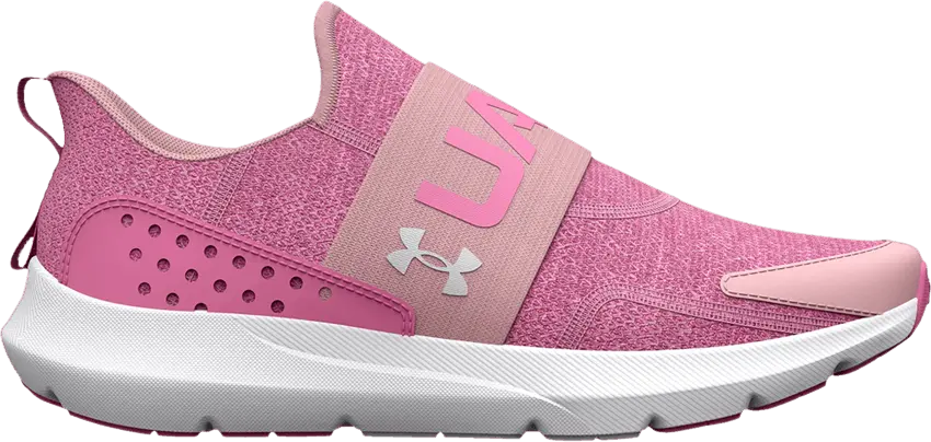  Under Armour Surge 3 Slip GS &#039;Flamingo&#039;