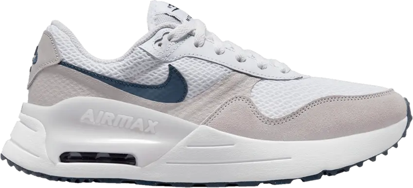  Nike Wmns Air Max SYSTM &#039;White Armory Navy&#039;