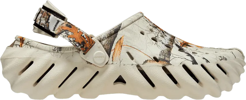  Crocs Echo Clog Realtree Edge Camo Bone