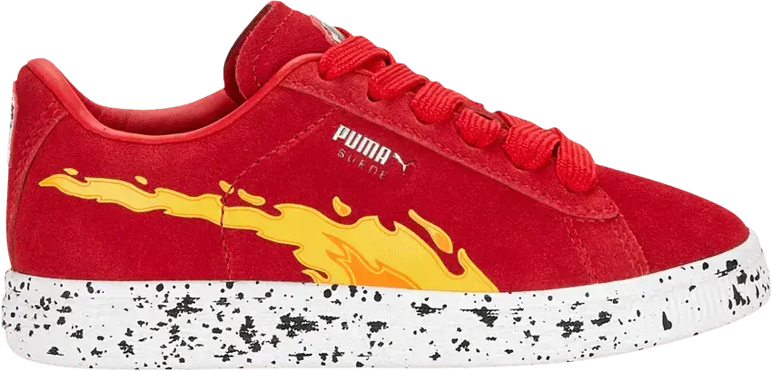  Puma Paw Patrol x Suede Little Kid &#039;Marshall&#039;