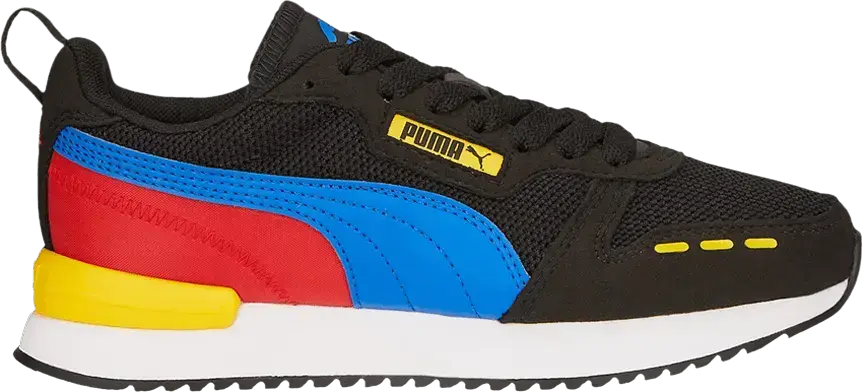  Puma R78 Big Kid &#039;Black Blue Red&#039;