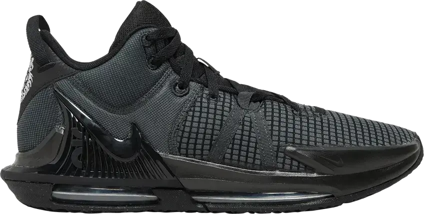  Nike LeBron Witness 7 Black Anthracite