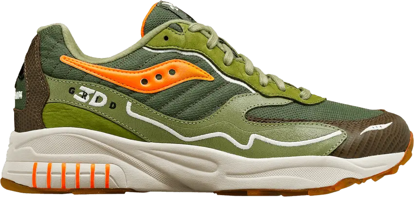  Saucony 3D Grid Hurricane Maybe Tomorrow Tortoise