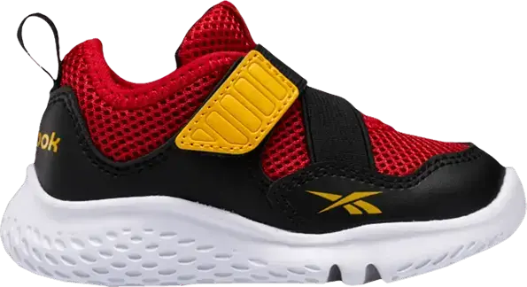 Reebok Weebok Flex Sprint Toddler &#039;Vector Red Always Yellow&#039;