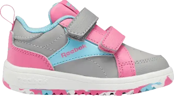  Reebok Weebok Clasp Low Toddler &#039;Grey Pink Camo&#039;