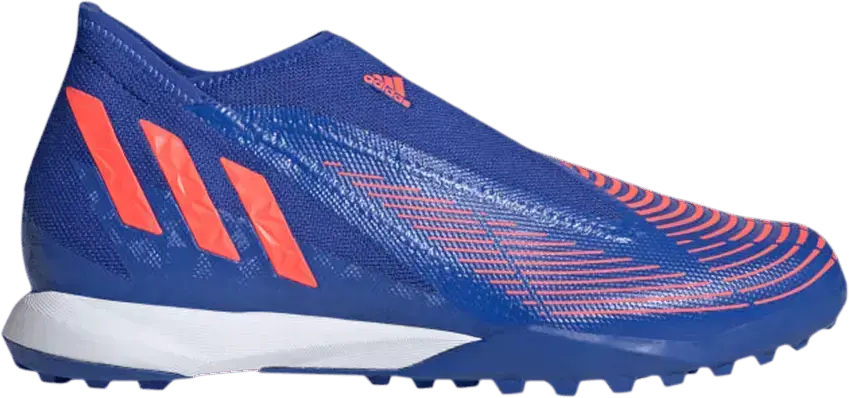  Adidas Predator Edge.3 Laceless TF &#039;Hi-Res Blue Turbo&#039;