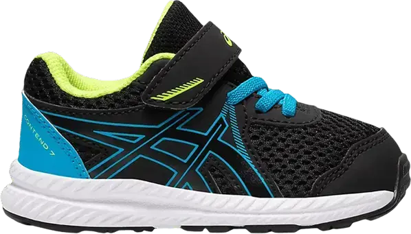  Asics Contend 7 TS &#039;Black Digital Aqua&#039;