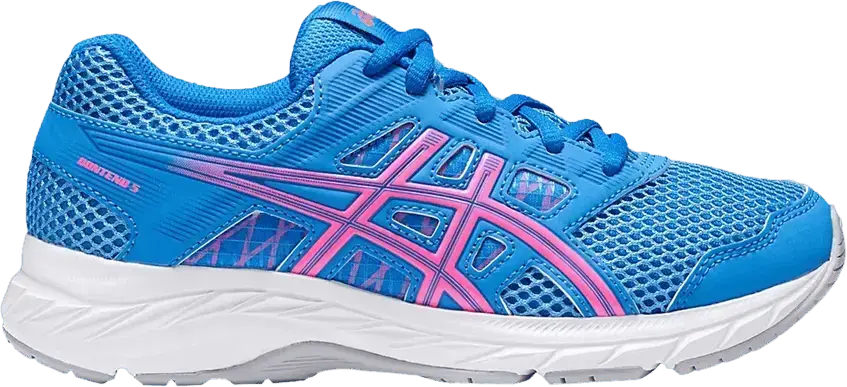  Asics Contend 5 GS &#039;Blue Coast Hot Pink&#039;