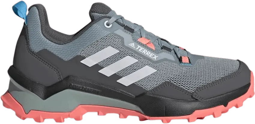  Adidas Wmns Terrex AX4 Primegreen &#039;Magic Grey Acid Red&#039;