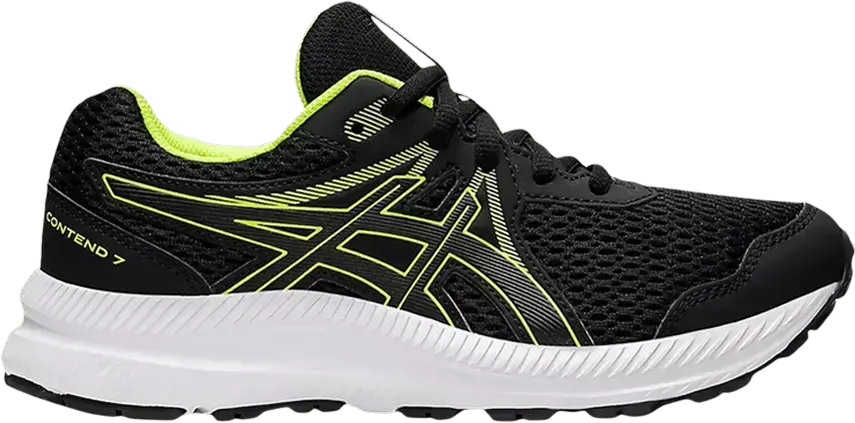  Asics Contend 7 GS &#039;Black Hazard Green&#039;